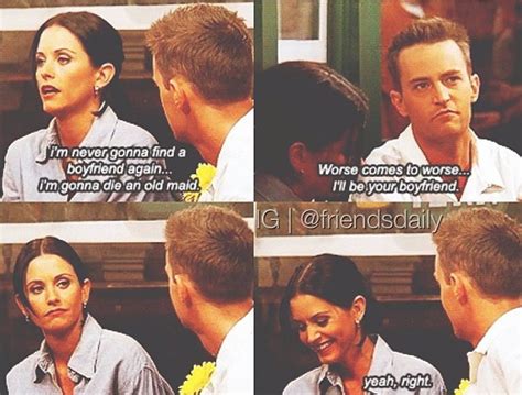 chandler and monica moments