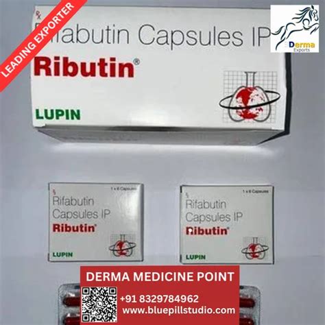 Rifabutin 150mg Capsules, Lupin at Rs 400/box in Nagpur | ID: 27400968333