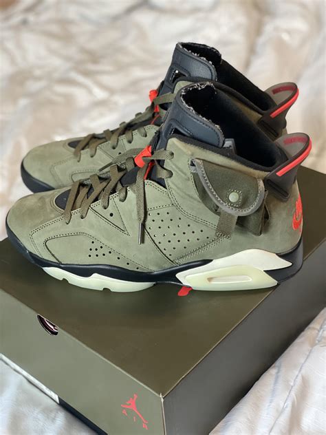 [WTS] Nike Air Jordan 6 Travis Scott (Size 12) : r/sneakermarket