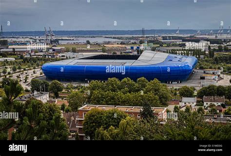 Le Havre Football Stadium Stock Photo - Alamy