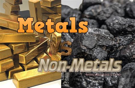 CBSE Papers, Questions, Answers, MCQ ...: CBSE Class 8/10 - Metals vs Non-Metals (Comparison) (# ...