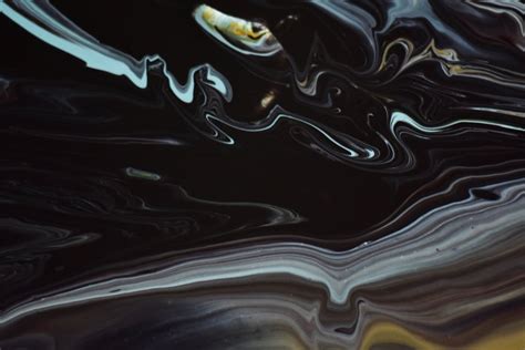 Black Abstract Painting · Free Stock Photo