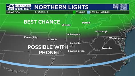 Northern lights could visit Kentucky