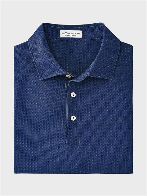 Peter Millar Crown Sport Men's Royal Performance Polo - Saint Bernard