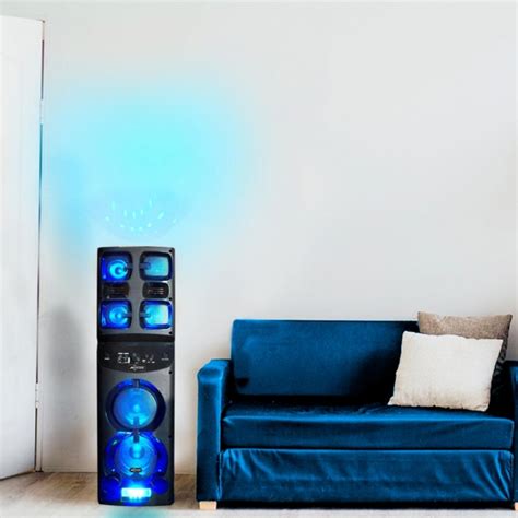 Bluetooth Loud Party Speaker 6 Speakers 4900 Watt Power | AXESS USA