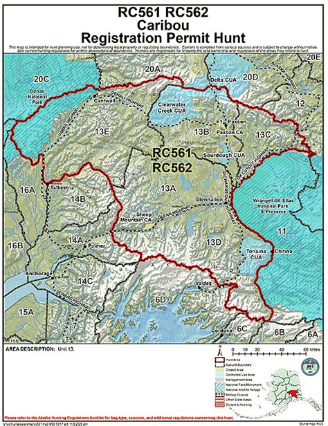 Map of rc561, Alaska Department of Fish and Game