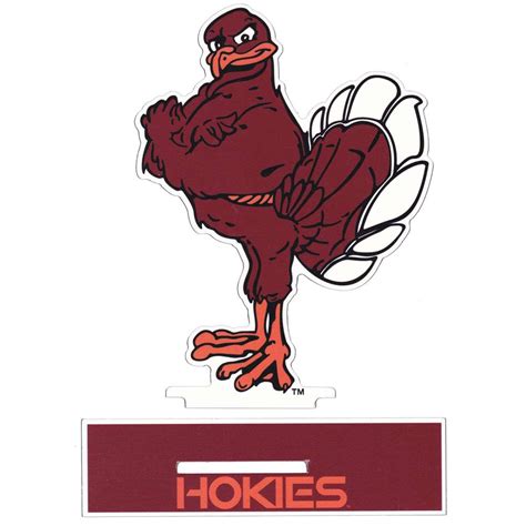 Virginia Tech Hokies Mascot Desk Decoration