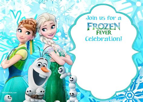 5 Steps To Create The Perfect Frozen Party Invitations Template - Free Sample, Example & Format ...