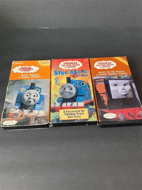 THOMAS THE TANK Engine VHS Lot Of 3 £14.87 - PicClick UK