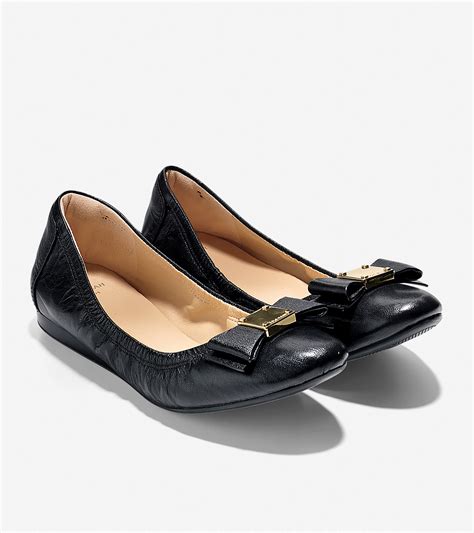 Women's Tali Bow Ballet Flats in Black | Cole Haan