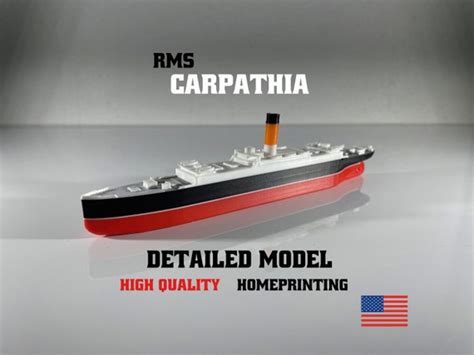 RMS Carpathia Model Detailed High Quality Model Ship - Etsy