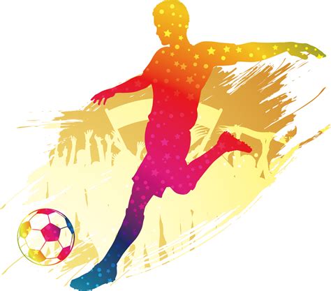 Football Player Silhouette Clip Art Ⓒ - Silueta Jugadores De Futbol - Png Download - Full Size ...
