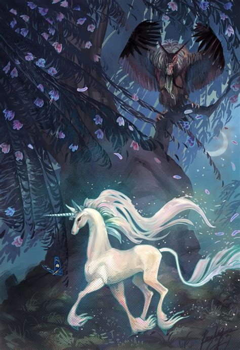 The Last Unicorn Fan Art Print - Etsy