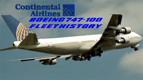 Continental Airlines 747