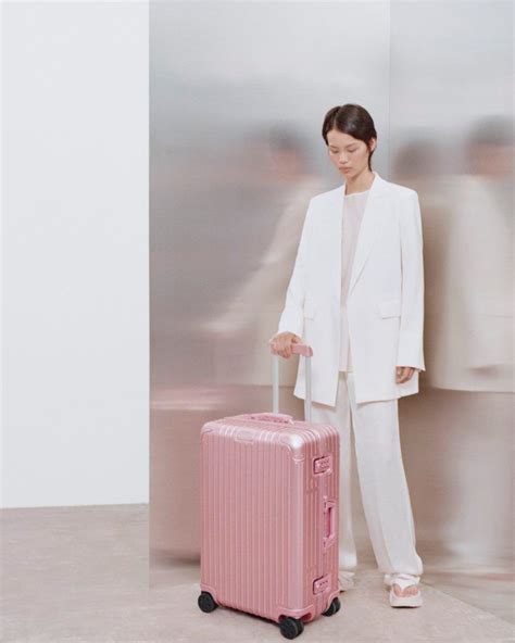 Rimowa's seasonal pink colourway is inspired by the Rose Quartz