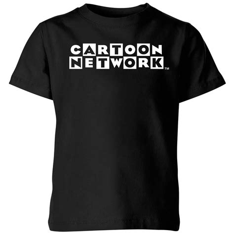 Cartoon Network Logo Kids' T-Shirt - Black | Cartoon network, Kids logo ...