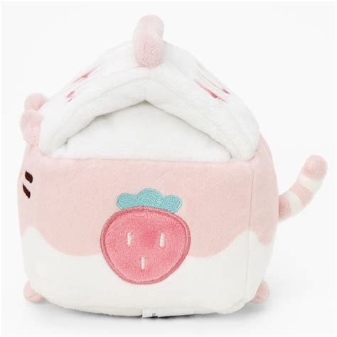 Pusheen® Small Strawberry Milk Plush Toy | stickhealthcare.co.uk