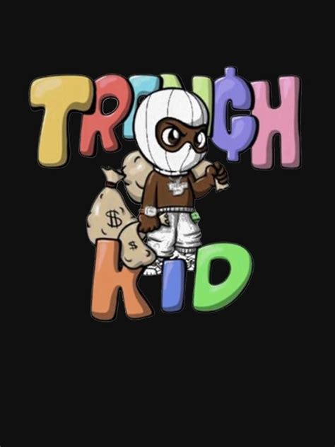 "Trench kid merch trench kid lil tjay" T-shirt for Sale by lehoansmh | Redbubble | trench kid ...