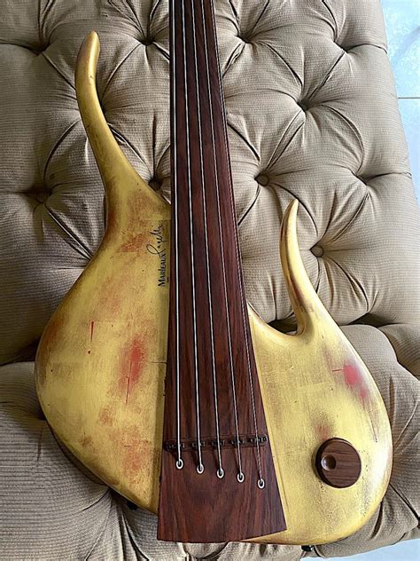 2005 Marleaux “Pagelli” Prototype 5-String Fretless Bass | The Guitar Broker