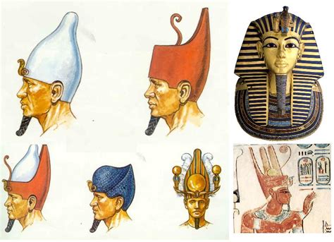 Egyptian Crowns and Headdresses | Egy king