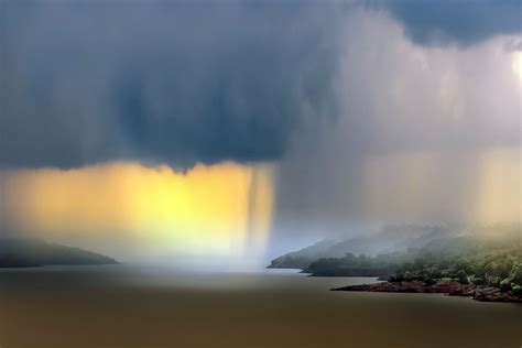 The colorful sky opens up after a monsoon in India | National ...