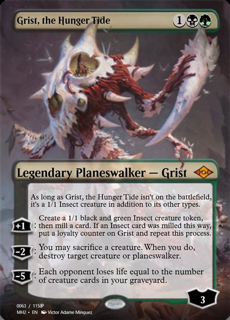 Grist, the Hunger Tide · Magic Online Promos (PRM) #91327 · Scryfall ...