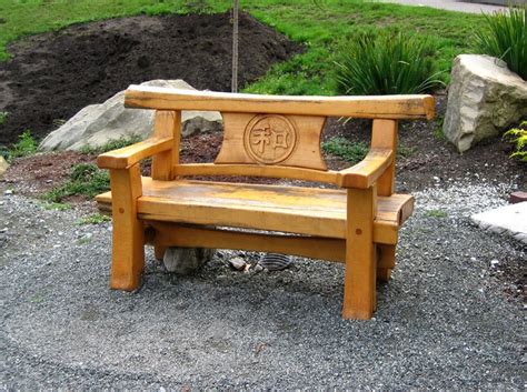 Japanese Timber Bench | Garden bench plans, Japanese timber, Garden ...