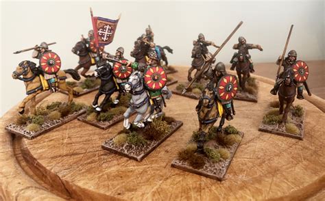 Fawcett Avenue Conscripts: Painting Challenge Submission 12 - 28mm Byzantine Light Cavalry