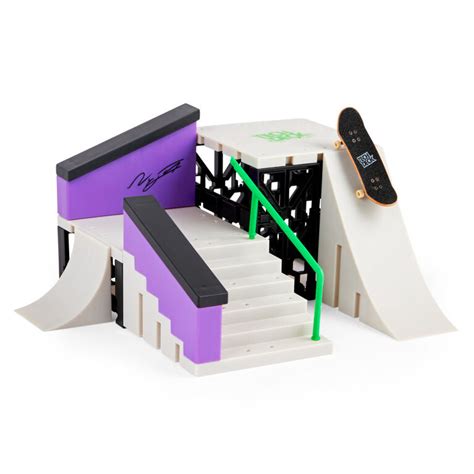 Tech Deck, Nyjah Skatepark X-Connect Park Creator, Massive Customizable Skatepark Ramp Set with ...