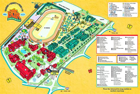 New York State Fair Map - Zoning Map