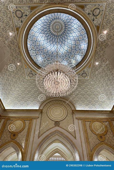 Abu Dhabi, UAE - March 16,2023: Abu Dhabi Royal Palace Inside and ...