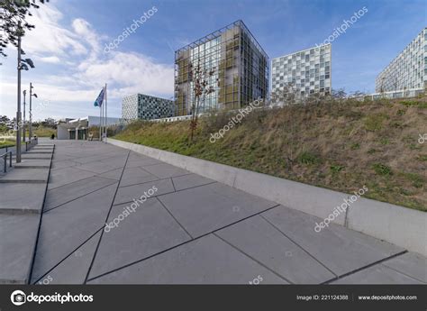 Hague October 2018 Entrance Main Gate International Criminal Court ...