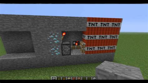 Minecraft - Diamond TNT Trap Tutorial - YouTube