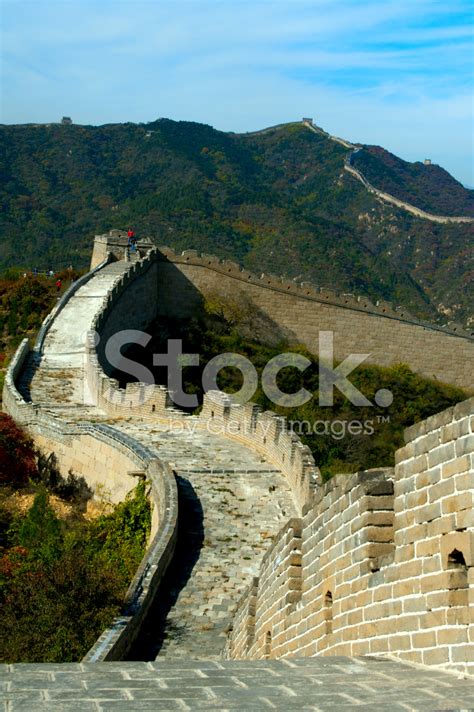 Great Wall （Badaling ) Stock Photo | Royalty-Free | FreeImages