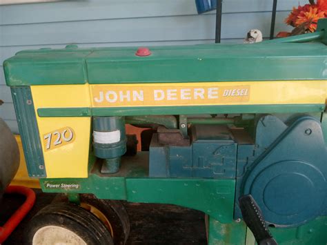 Vintage John Deere Pedal Toy Tractor - Etsy