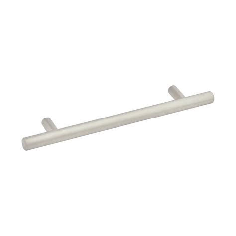 T Bar Pull Cabinet Handle 128mm Matt Nickel