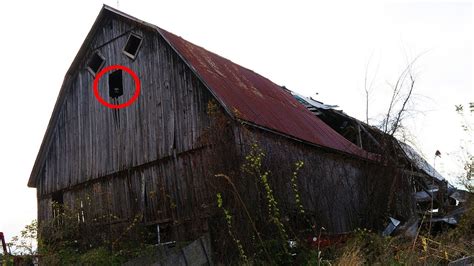 EXPLORING HAUNTED FARM! (GONE WRONG) SNEAKING INTO ABANDONED HAUNTED BARN! EVERYTHING LEFT ...