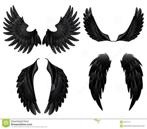 black wings - Google Search | Wing tattoos on back, Black wings, Fire tattoo