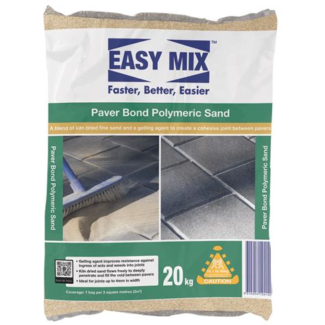 Paver Bond Polymeric Sand 20kg Easy Mix - Hendra Hardware