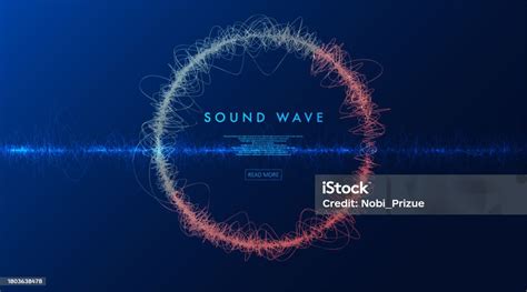 Sound Wave Poster Stock Illustration - Download Image Now - Abstract ...