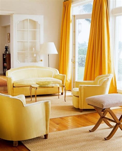 How To Choose Perfect Yellow Curtains For The Interiors