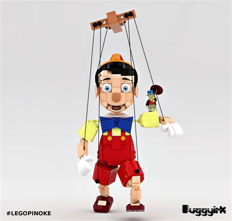 LEGO Ideas Pinocchio Puppet with Jiminy Cricket Minifigure - If they ...