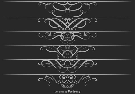 Ornamental Dividers Vector 141571 Vector Art at Vecteezy