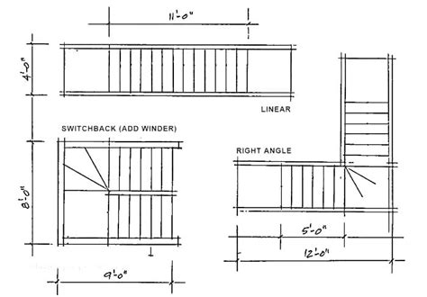 Staircase Plans Drawing at PaintingValley.com | Explore collection of ...