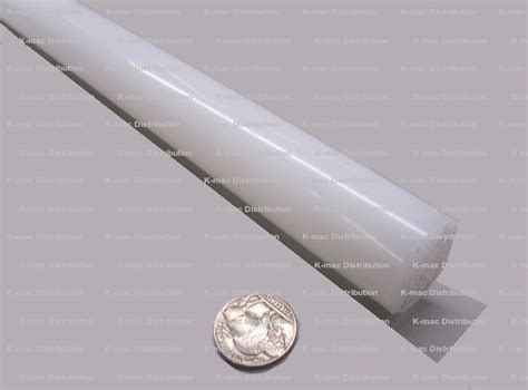 HDPE Rod High Density Polyethylene Round Rods, White