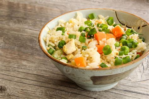 Chicken fried rice with vegetables 802457 Stock Photo at Vecteezy