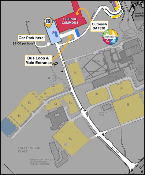 University Of Lethbridge Campus Map