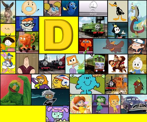 Character Alphabet -D by adrianmacha20005 on DeviantArt