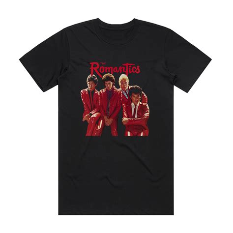 The Romantics The Romantics Album Cover T-Shirt Black – ALBUM COVER T ...