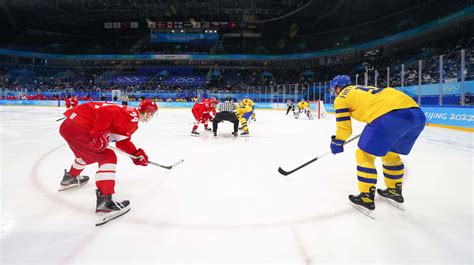 IIHF - Gallery: ROC vs Sweden (SF) - 2022 Olympic Men's Ice Hockey Tournament